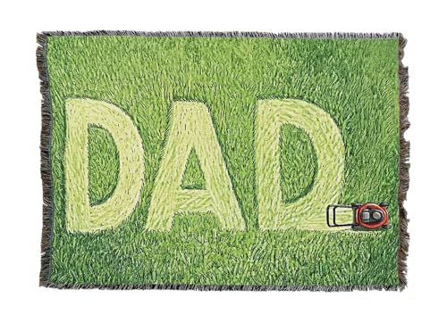 Pure Country Weavers Lawn Dad Blanket - Gift Tapestry Throw Woven from Cotton - Made in The USA (50X60) - color: Lawn Dad, size: 50x60
