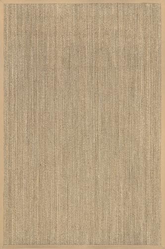 Nuloom Elijah Beige/Natural, 2' x 3', Basketweave, Seagrass, Soft and Textured, High Traffic, Stain Resistant, Easy Clean, Durable Area Rug for Bedroom, Living Room, Dining Space, Den, Foyer, Entryway - color: Beige, size: 2' x 3' (Rectangular)