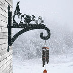 Hanging Plant Bracket Heavy Duty Iron Ornamental Gnome Silhouette Hanging Plant Hangers Outdoor 12 inch Hanging Basket Bracket Hook Wall Mounted for Flower Pot, Lantern, Bird Feeder, Wind Chimes - color: Gnome