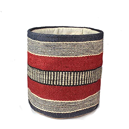 Sturdy Jute Planter Basket Modern Woven Basket for 8" Flower Pot Floor Indoor Planters, 10” x 10” Storage Organizer Basket Rustic Home Decor, Storage Earth-Friendly Planter (10x10 Inches, Tiesto) - color: Tiesto, size: 10x10 inches