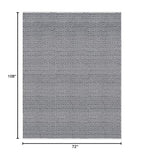SAFAVIEH Boston Collection 6' x 9' Navy BOS682D Handmade Flatweave Cotton Area Rug - color: Navy, size: 6' x 9' (Rectangular)