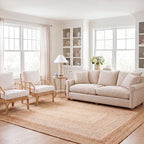SAFAVIEH Natural Fiber Collection X-Large Area Rug - 11' x 15', Natural & Ivory, Handmade Farmhouse Boho Coastal Rustic Jute, Ideal for High Traffic Areas in Living Room, Bedroom (NF885B) - size: 11' x 15' (Rectangular)