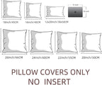 Fancy Homi 4 Packs Boho Cream Decorative Throw Pillow Covers 24x24 Inch for Living Room Couch Bed Sofa, Rustic Modern Farmhouse Home Decor, Soft Plush Corduroy Beige Cute Square Cushion Case 60x60 cm