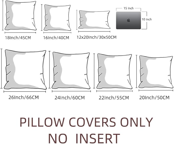 Fancy Homi 4 Packs Yellow Spring Decorative Throw Pillow Covers 20x20 Inch for Living Room Couch Bed Sofa, Rustic Farmhouse Boho Home Decor, Soft Striped Corduroy Square Cushion Case 50x50 cm