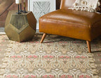 Unique Loom Edinburgh Collection Area Rug - Canmore (7' 1" x 10' Rectangle, Brown/ Light Blue) - color: Brown/Light Blue, size: 7'1" x 10' (Rectangular)