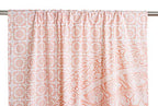 Popular Handicrafts Indian Hippie Bohemian Beautiful Elephant Mandala Curtain Panels Rose Gold - color: Rose Gold, size: 38"W x 83"L (Pack of 2)