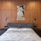 GUANGSHACORA Custom Cotton and Linen Hanging Wall Art Poster with Picture Text Painting Scroll Poster for Home Decor