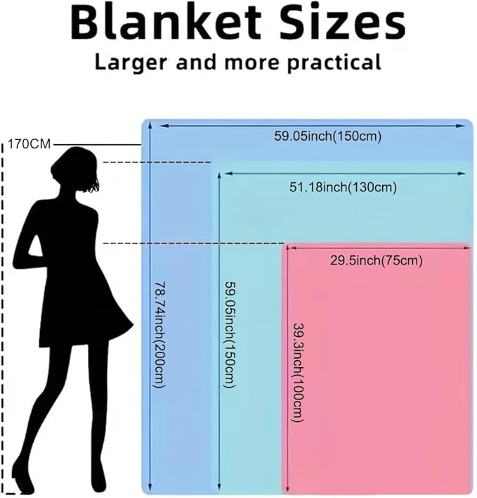 Aztec Throw Blanket, Boho Geometric Pattern, Southwest Blankets Fuzzy Gifts for Sofa Couch Bedroom (80" x 60")