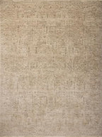 Loloi Magnolia Home by Joanna Gaines Junie Collection JUE-02 Oatmeal/Smoke 6'-7" x 9'-10", .38" Pile Height, Area Rug - color: Oatmeal / Smoke, size: 6'7" x 9'10" (Rectangular)