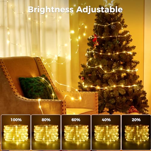 Minetom Rope Lights Color Changing, 16 Colors 108 FT 330 LED String Lights with Remote Timer, Waterproof Christmas String Light for Outside Bedroom Indoor Outdoor Decoration - size: 108 FT Not Connectable