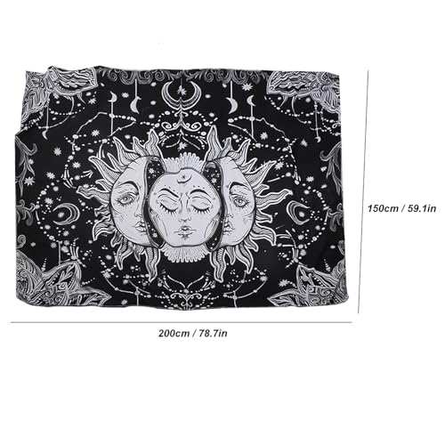 goodstumbler Bohemian Polyester Wall Hanging, Tapestry Carpet For Bedroom Living Room Decor, Soft Durable Lightweight (150 * 200cm) - style: 150*200cm