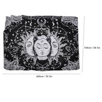 goodstumbler Bohemian Polyester Wall Hanging, Tapestry Carpet For Bedroom Living Room Decor, Soft Durable Lightweight (150 * 200cm) - style: 150*200cm