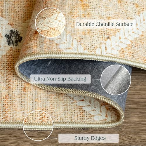Front Door Mat Indoor - 2x3 Non-Slip Front Door Rug Washable Doormat Indoor Outdoor Entrance Woven-Look Beige Farmhouse Geometric Small Throw Rugs for Entryway Bedroom Kitchen Laundry Room - color: Lattice - Natural Wheat / Ivory, size: 2' x 3' (Rectangul