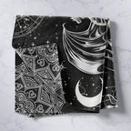Dragon Wall Hanging Tapestry,Bohemian Lotus Constellation Starry Sky Soft Microfiber Home Wall Blanket Tapestries Mysterious Animals Polyester Tapestries for Bedroom,Small 51.2 x 59.1 Inches - color: Black White 07, size: 59.1"L x 51.2"W