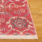 SAFAVIEH Persian Collection Runner Rug - 2'2" x 8', Red & Orange, Distressed Design, Non-Shedding & Easy Care, Ideal for High Traffic Areas in Living Room, Bedroom (VTP471Q) - size: 2'2" x 8' (Runner)