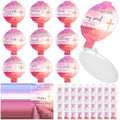 36 Sets Mini Christian Compact Mirrors for Women Inspirational Bible Verse Compact Round Mirror God Bless Mother Pocket Makeup Mirror Bulk Religious Gift for First Communion Church Baptism Party Favor