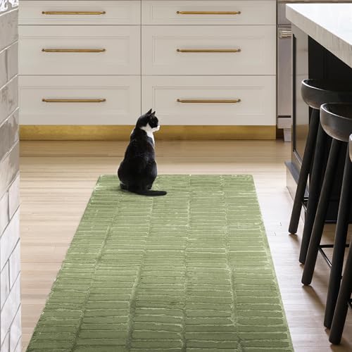 Nuloom Kailani Green, 2' x 3', Geometric, Soft and Cozy, High Traffic, Stain Resistant, Easy Clean, Durable Washable Area Rug for Bedroom, Living Room, Dining Space, Den, Foyer, Entryway - color: Green, size: 2' x 3' (Rectangular)