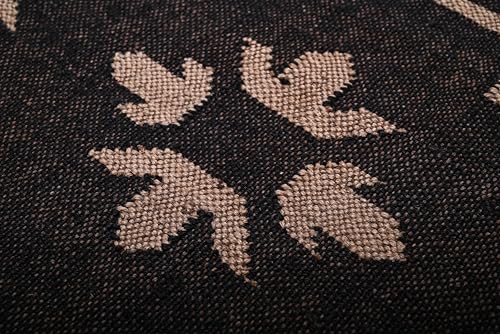 2' x 3' Multi Color Geometric Kilim Area Rug, Rustic, Reversible, Non Slip, Indoor, High-traffic areas - size: 2X3 FT