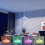 Plug in Pendant Light Hanging Light Fixture for Kitchen Island 18W Farmhouse Adjustable Pendant Lighting with Color Change for Kitchen, Bar, Sink, Dining Room, Bedroom, Living Room, Entryway. - color: White-12inch
