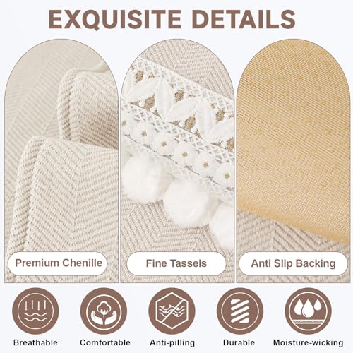 VClife Modern Couch Cover, Non Slip Dog Sofa Cover, Beige, 35.4" x 35.4" | Pet-friendly Sofa Covers, Scratch-resistant, Waterproof, Non Slip That Stay Firmly In Place, Durable and Machine Washable - color: 01# Beige, size: 35.4" x 35.4"