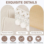 VClife Modern Couch Cover, Non Slip Dog Sofa Cover, Beige, 35.4" x 35.4" | Pet-friendly Sofa Covers, Scratch-resistant, Waterproof, Non Slip That Stay Firmly In Place, Durable and Machine Washable - color: 01# Beige, size: 35.4" x 35.4"