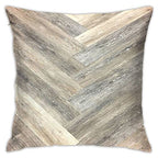 Caramel Brown Grey Beige Farmhouse Barn Wood Throw Pillow Covers Cozy Square Throw Pillowcases Home Decorative for Bed Couch Sofa Living Room Cushion Cover 18"X18"