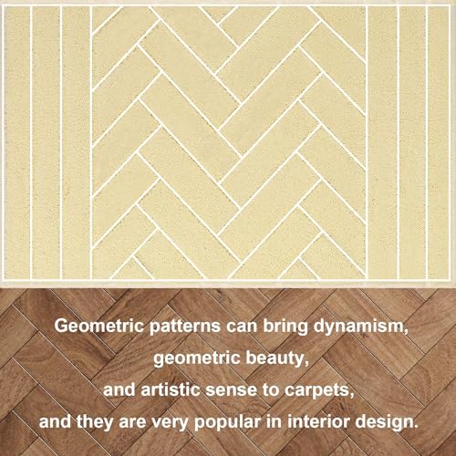hicorfe Indoor Doormat,Front Back Door Mat Rubber Backing Non Slip Door Mats 20"x32" Absorbent Resist Dirt Entrance Doormat Inside Floor Mats for Entryway Washable Low-Profile(Cream Yellow) - color: Cream Yellow, size: 32" x 20" (Rectangular)