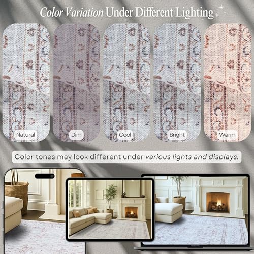 Fame Rugs Modern Oushak Rug 9x12, Vintage Turkish Gray Oriental Antique Inspired Large Area Rugs, Luxury Living Room Bedroom (384GB, 9' x 12) - color: 411cc, size: 2' x 3' (Rectangular)