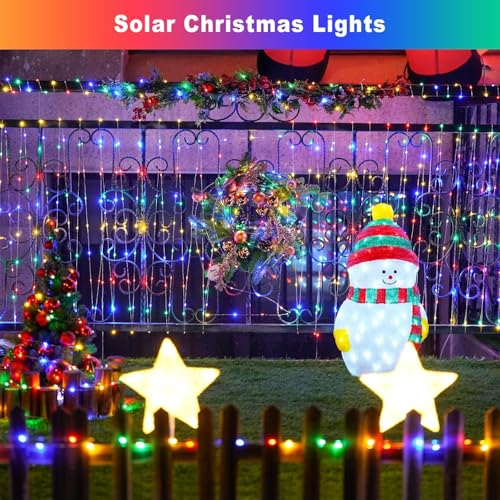 JMEXSUSS 200 LED Multicolor Fairy Lights Plug in, 66 ft Christmas Tree Light Outdoor Waterproof, 8 Modes Christmas Twinkle Lights for Bedroom Christmas Tree Decor - color: Multicolor, size: 66FT 200LED