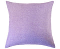 Aiking Home Woven Fine Faux Linen Throw Pillow Cover, Size 18"x18", Lavender - color: Lavender, size: 18" x 18" (Pack of 1)
