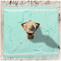 Oversized Turkish Beach Towel Blanket XXL Cotton Sandproof Towels Boho Woven Extra Large Big Sand Free Giant Throw Blankets Huge Quilt XL Picnic Camping Necessities Cloud For Adult Gifts Aqua - color: Woven Aqua, size: Xxxl(88x82 In,224x208 Cm)