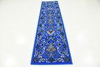 Unique Loom Sialk Hill Collection Area Rug - Washington (2' 2" x 8' 2" Runner, Dark Blue/ Black) - color: Dark Blue/Black, size: 2'2" x 8'2" (Runner)