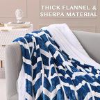VENTIMI Electric Blanket Queen, 84" x 90" Heated Blanket with 9 Heat Levels & 2-4-8-10 Hours Auto Off, Fast Heating Blanket with ETL & FCC Certification, Navy - color: Navy, size: Queen