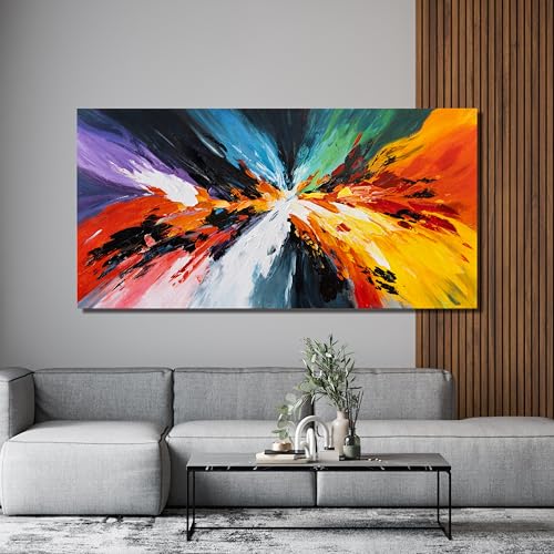 Canvas Wall Art Decor Wall Art Pictures For Living Room Black and White Wall Art Decor Canvas Abstract Art Work Colorful Abstract Wall Art Prints For Bedroom Office Kitchen Home Wall Decor 20" x 40" - color: XY-E, size: 40"L x 20"W