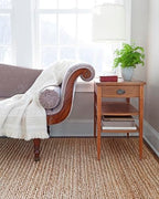 Dash and Albert Jute Area Rug - 3' x 5' Bleached Oak Solid Handwoven Accent Rug - Durable, Eco-Friendly, High Traffic Areas Hallway, Bedroom, Stairs - Premium Luxury Hotel Quality Soft Breathable - color: Jute Woven Bleached Oak, size: 3' x 5' (Rectangula