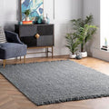 Nuloom Daniela Grey, 5' x 7'6", Handmade, Jute, Tassel, Soft and Textured, High Traffic, Stain Resistant, Easy Clean, Durable Area Rug for Bedroom, Living Room, Dining Space, Foyer, Entryway - color: Grey, size: 5' x 7'6" (Rectangular)
