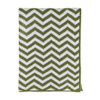 Living Textiles Sage Chevron Chenille Soft Baby Blanket Knitted Reversible Premium Cozy Fabric for Best Comfort -Infant,Toddler,Newborn,Swaddle,Nursery,Boy,Girl,Unisex,Throw,Crib,Stroller,Gift 40x30in - color: Sage Chevron