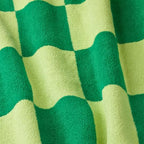Wicked Elphaba Paul Tazewell Checkered Bedding Soft Cozy Feather Knit Intarsia Throw Blanket, 50 in x 60 in, (Officially Licensed Product) By Franco Collectibles - color: Wicked - Elphaba Checkered, size: 50 in x 60 in