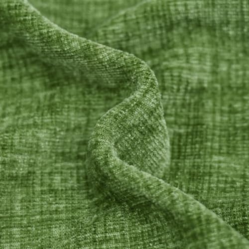 CaliTime Throw Pillow Covers Decorative 16 X 16 Inches Pack of 2 Cozy Chenille Cushion Cases for Couch Sofa Bed Living Room Home Forest Green - color: Forest Green, size: 16" x 16" (Pack of 2)