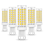 Ziomitus G9 Led Bulbs Dimmable 4000k Natural White,G9 40W 50W 60W T4 Halogen Replacement,No Flicker G9 6W AC120V Dimmable Neutral LED Bulbs for Chandelier Pendant Lighting,600 LM(5Pack) - color: 4000k Natural White, size: 6 Watts