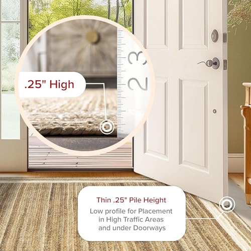 nuLOOM Rikki Coastal Braided Jute Area Rug, 4' Round, Off-white - color: Off White, size: 4' (Round)
