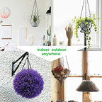 4pcs 18 inch Black Hanging Basket Chain with Hooks Flower Plant Pot Replacement Chain Hanger for Bird Feeders,Planters,Lanterns and Ornaments - size: 18 inch (4pcs)