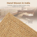 Super Area Rugs Farmhouse Jute Braided Rug - Reversible Natural Fiber- Eco Friendly Rug for Living Room - Kitchen - Entryway Hand Woven, Natural, Rectangle 2' X 3' - color: Natural, size: 2' x 3' (Rectangular)