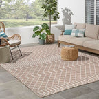 Nourison Home Positano Beige 8' x 10' Area Rug - Easy Clean, Non Shedding, Bed Room, Living Room, Dining Room, Kitchen (8' x 10') - color: Beige, size: 8' x 10' (Rectangular)