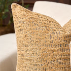 Yangest Chenille Pillow Cover 18 x18 Inches, Thick Textured Square Throw Pillow Cover Farmhouse Modern Soft Accent Couch Neutral Pillow Cover for Living Room Bedroom, Yellow - color: Yellow, size: 18" x 18" (Pack of 1)