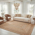 SAFAVIEH Area Rug 6x9 - Cape Cod Collection - Natural Brown, Handmade Braided Flat Weave Jute (CAP252A) - size: 6' x 9' (Rectangular)