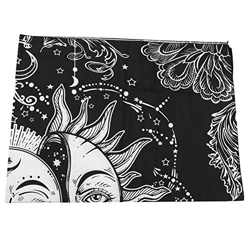 Phefop Bohemian Style Tapestry, Soft Polyester Fabric Wall Hanging Blanket with Digital Printing for Bedroom Living Room Decoration (150 * 130cm) - size: 150*130cm