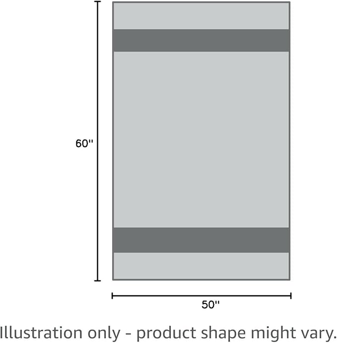 PHF 100% Cotton Muslin Throw Blanket 50" x 60", 4-Layer Lightweight Gauze Throw, Breathable Cloud-Soft Minimalist Blanket for Bed, Couch, Camping & Baby, Taupe, Ideal Gift