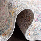 SAFAVIEH Madison Collection Runner Rug - 2'3" x 14', Grey & Gold, Boho Chic Distressed Design, Non-Shedding & Easy Care, Ideal for High Traffic Areas in Living Room, Bedroom (MAD611F) - color: Grey/Gold, size: 2'3" x 14' (Runner)