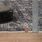 Bloom Rugs Washable Non-Slip 5' x 7' Rug - Black/Brown Traditional Area Rug for Living Room, Bedroom, Dining Room, and Kitchen - Exact Size: 5' x 7' - color: Black / Brown, size: 5' x 7' (Rectangular)